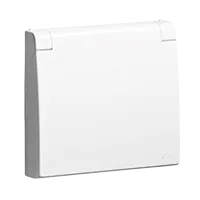 Centro Schuko com Tampa e Obturador (IP44)