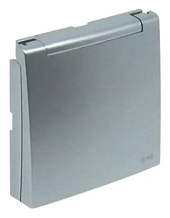 Centro Schuko com Tampa e Obturador (IP44)