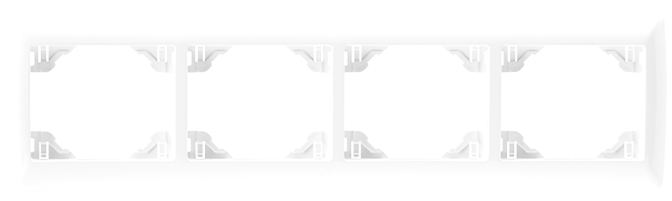 Four-Gang Horizontal Frame