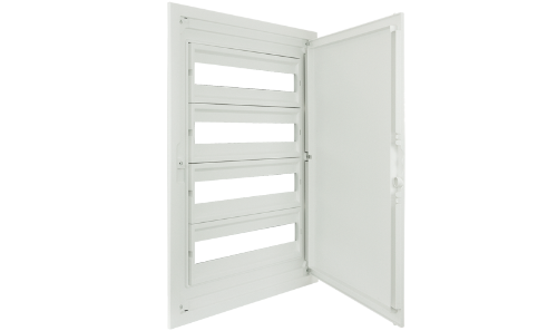 Interior e Porta para Quadro Distribuição de Baixo Perfil - 80 MÓDULOS (4x20)