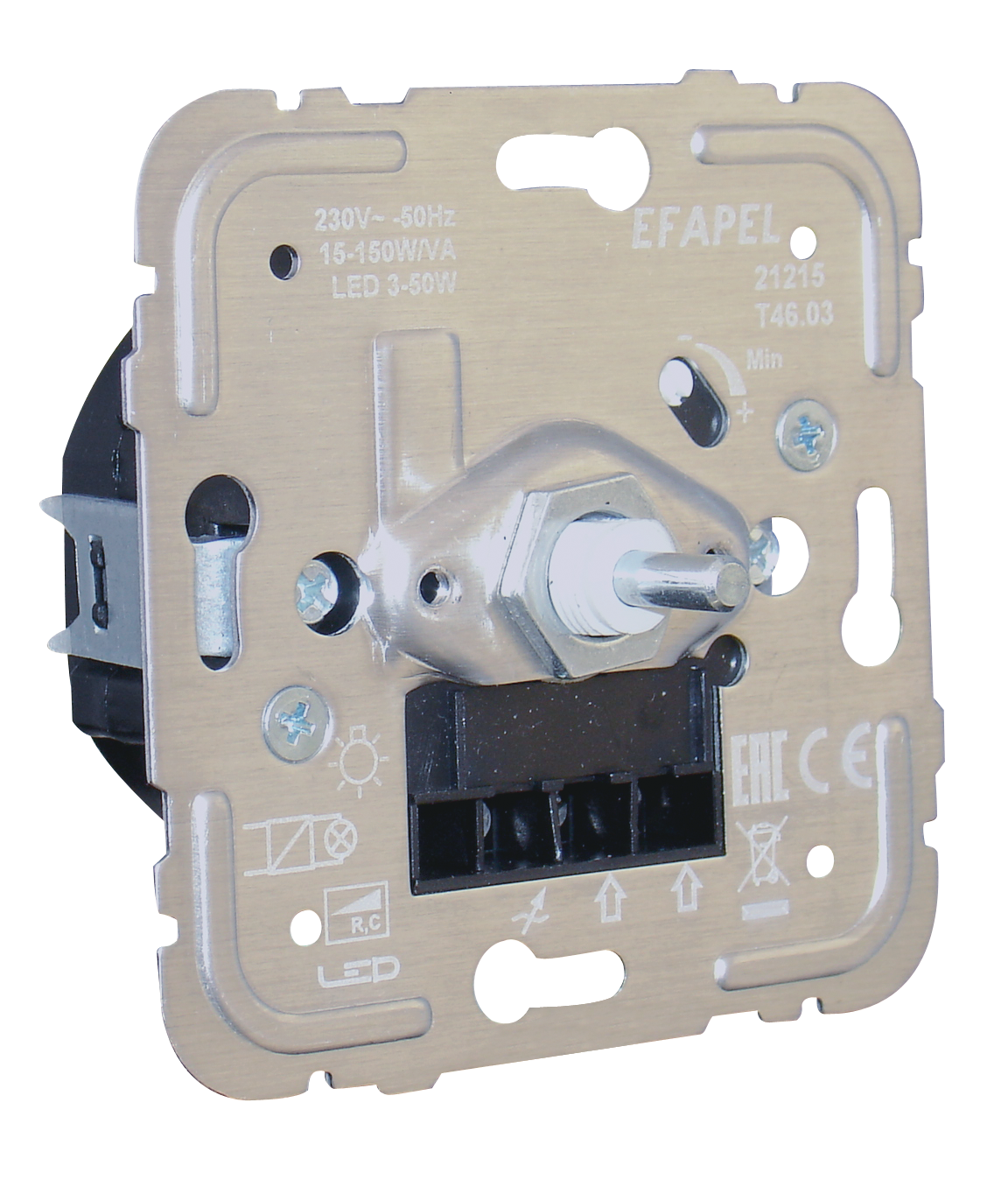 Electronic Dimmer/Two-way Switch for Low Power Lamps - 150W R, C