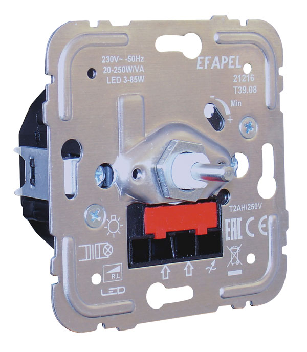 Regulador/Comutador de Luz Ferromagnético para Lâmpadas de Baixo Consumo de 250W/VA R, L